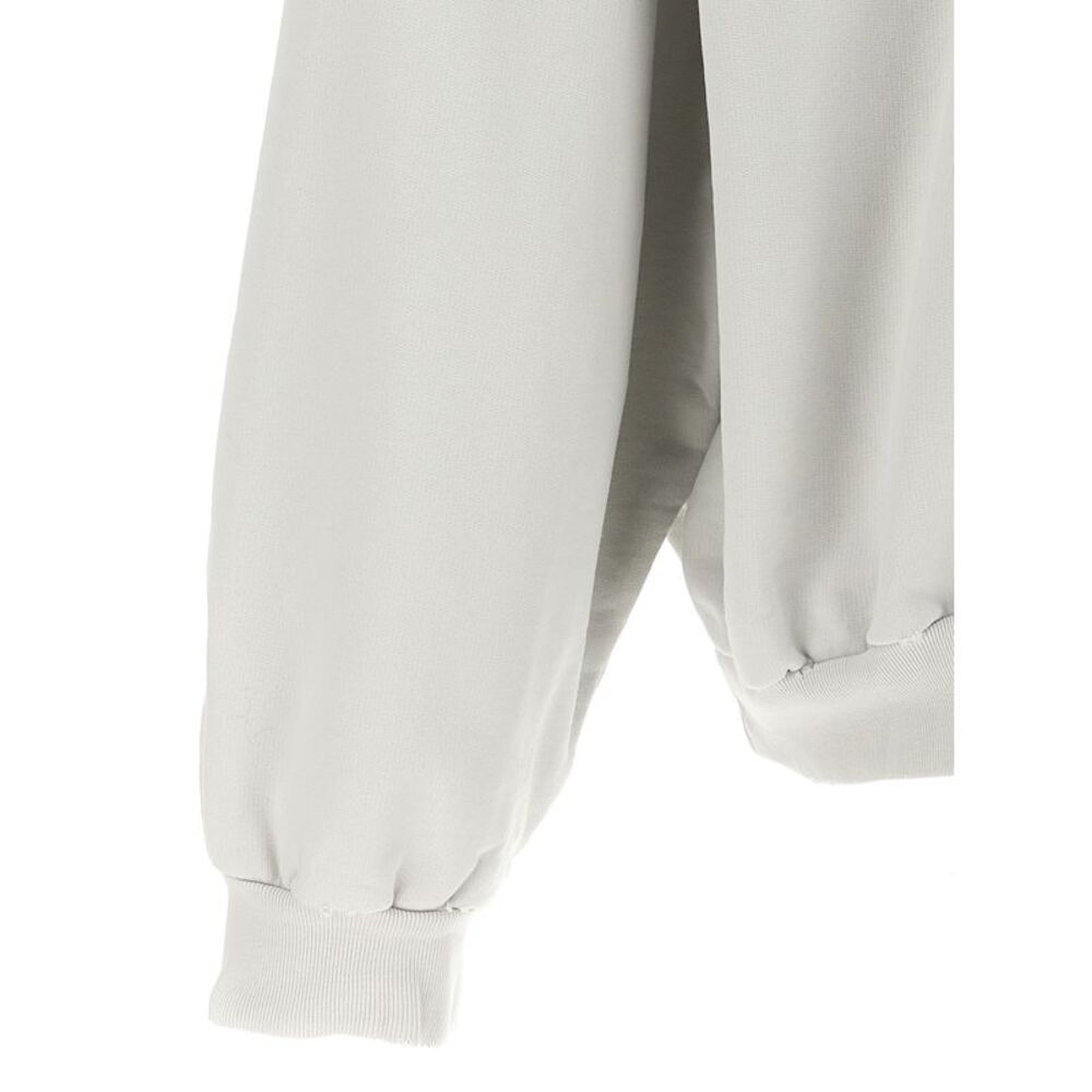 Balenciaga White Cotton Women's Sweatshirt - Picture 4 of 4